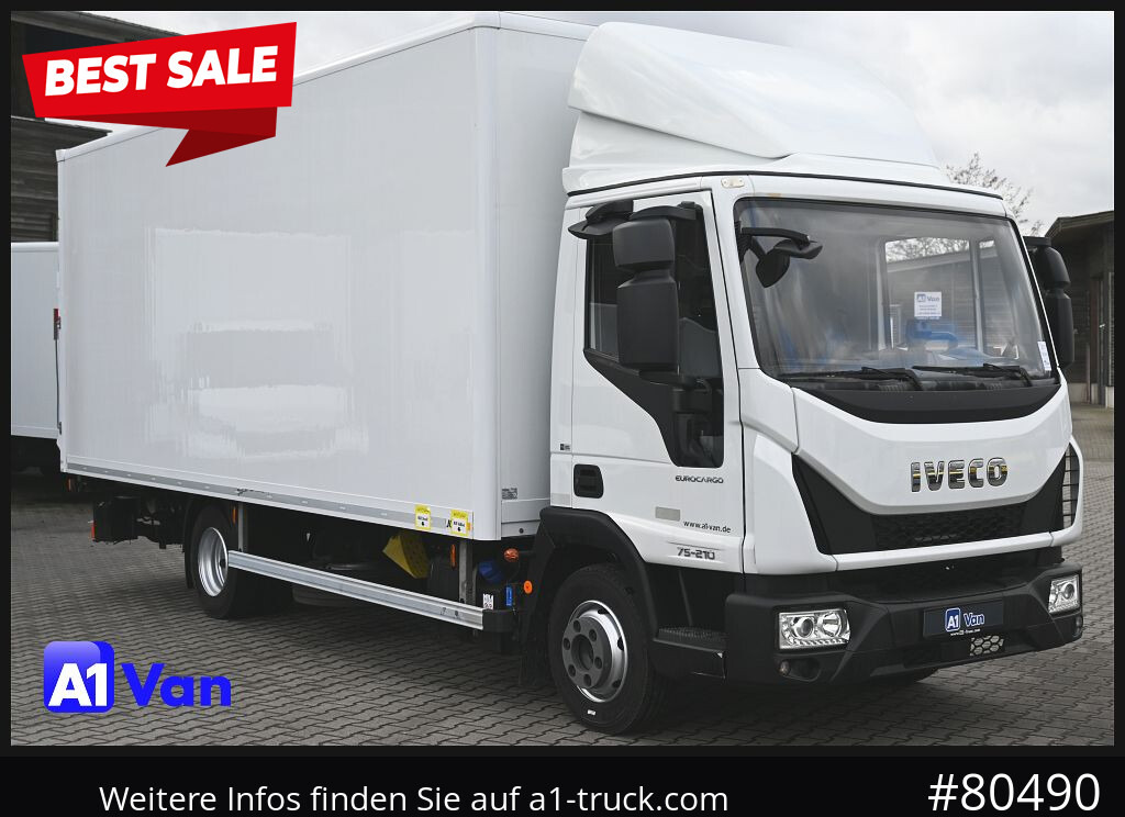 IVECO EuroCargo 75E21/P Koffer, LBW, Klima, Luftfederung - Tarbesõiduk furgoon: pilt 1 IVECO EuroCargo 75E21/P Koffer, LBW, Klima, Luftfederung - Tarbesõiduk furgoon: pilt 1