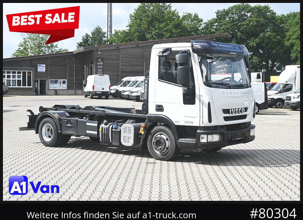 IVECO Eurocargo ML 80E18/ Abroller,Ellermann, Hu/Au NEU - Konkstõstukiga veoauto: pilt 1 IVECO Eurocargo ML 80E18/ Abroller,Ellermann, Hu/Au NEU - Konkstõstukiga veoauto: pilt 1