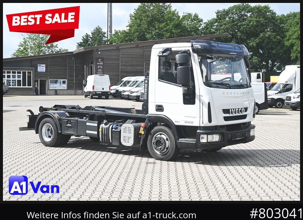 IVECO Eurocargo ML 80E18/ Abroller,Ellermann - Konkstõstukiga veoauto: pilt 1 IVECO Eurocargo ML 80E18/ Abroller,Ellermann - Konkstõstukiga veoauto: pilt 1