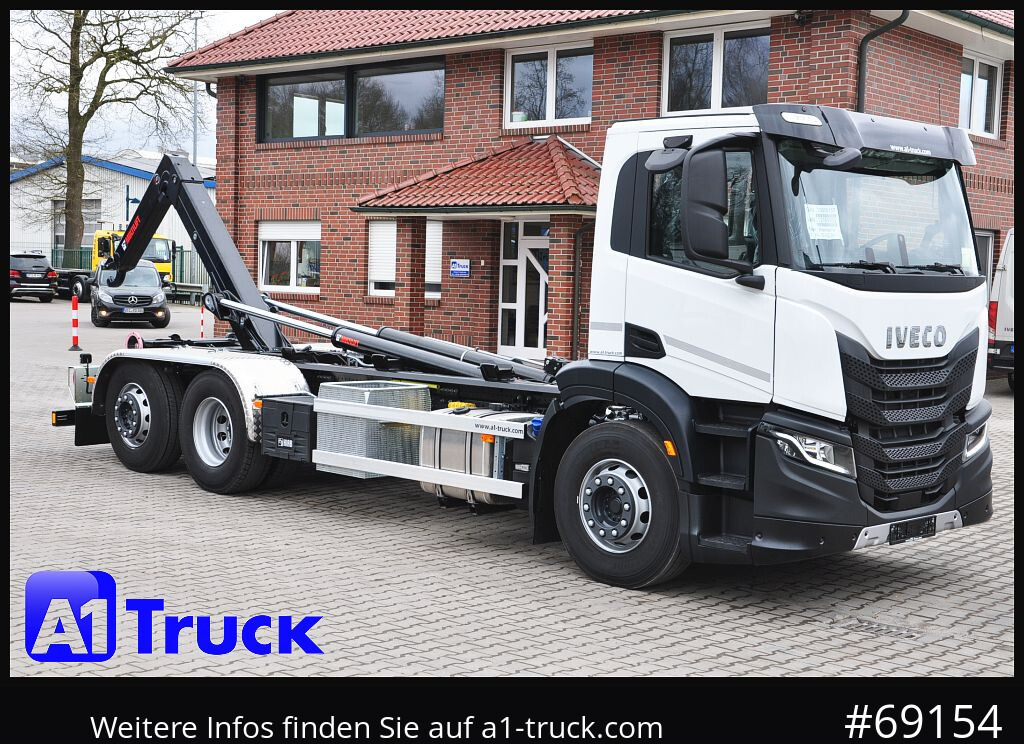 IVECO X-Way AD280X42, HIAB Multilift, Lenk- Liftachse, - Konkstõstukiga veoauto: pilt 1 IVECO X-Way AD280X42, HIAB Multilift, Lenk- Liftachse, - Konkstõstukiga veoauto: pilt 1