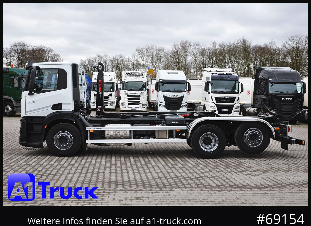 Uus Konkstõstukiga veoauto IVECO X-Way AD280X42, HIAB Multilift, Lenk- Liftachse,: pilt 12