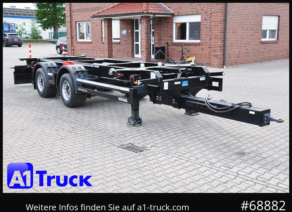 KOEGEL ZW 18 BDF, Midi Tandem 1120 +1320, SOFORT - Konteinerveduk/ Tõstuk järelhaagis: pilt 1 KOEGEL ZW 18 BDF, Midi Tandem 1120 +1320, SOFORT - Konteinerveduk/ Tõstuk järelhaagis: pilt 1