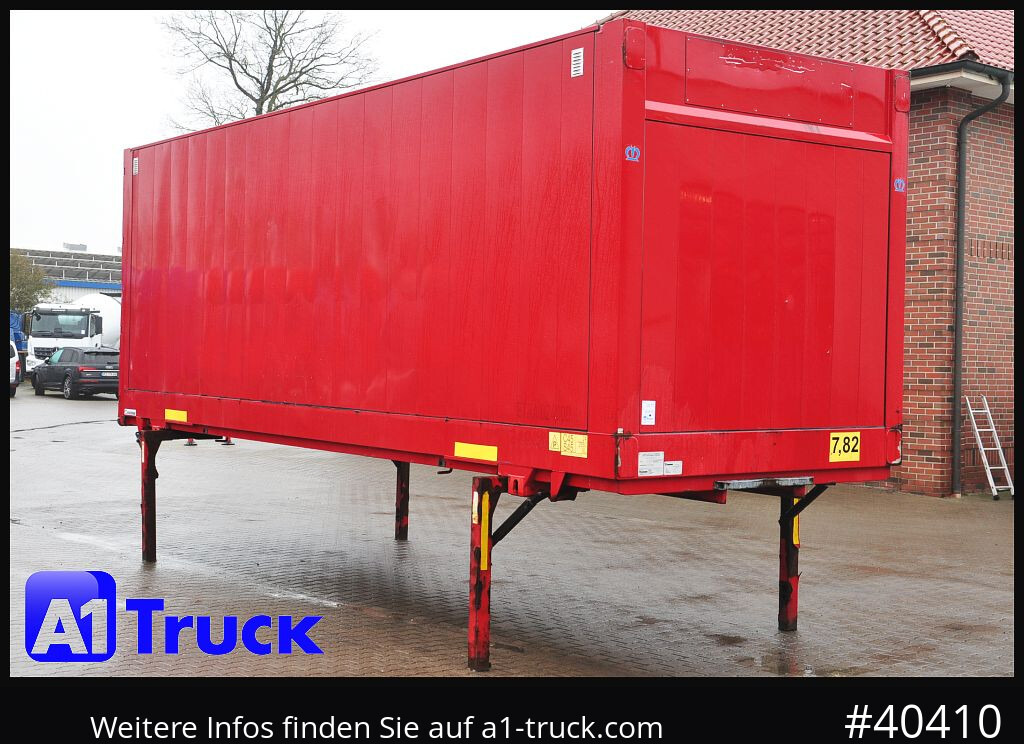 KRONE BDF 7,82 Wechselbrücke, 2680mm Innenhöhe. - Asenduskorpus - furgoon: pilt 1 KRONE BDF 7,82 Wechselbrücke, 2680mm Innenhöhe. - Asenduskorpus - furgoon: pilt 1