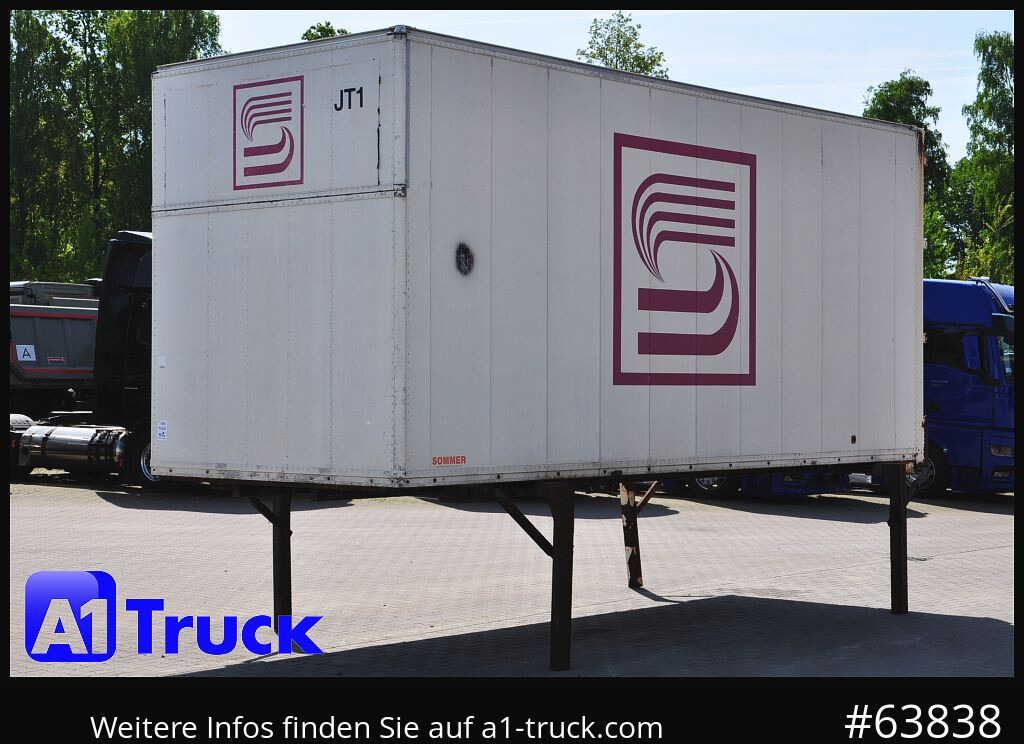 Asenduskorpus - furgoon KRONE Container Lager, kann verladen werden, Seitentür: pilt 12