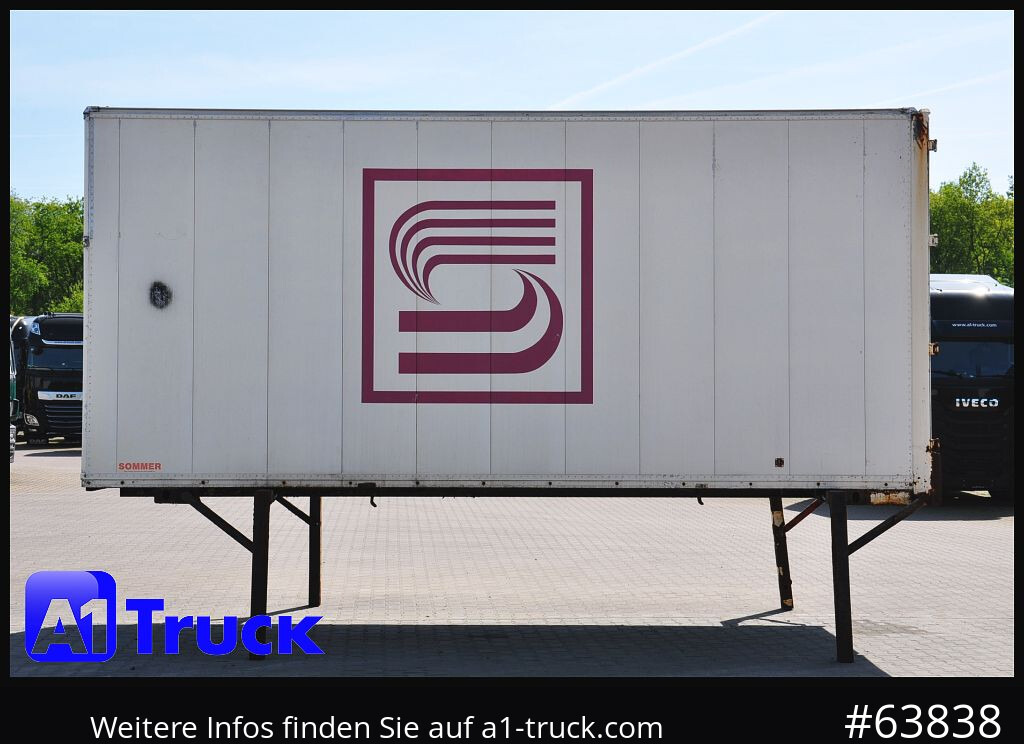 Asenduskorpus - furgoon KRONE Container Lager, kann verladen werden, Seitentür: pilt 11