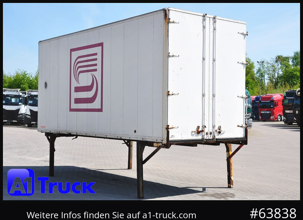 Asenduskorpus - furgoon KRONE Container Lager, kann verladen werden, Seitentür: pilt 6