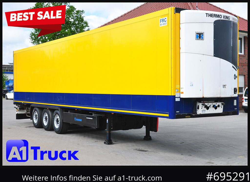 KRONE SD, ThermoKing SLX i 300, Doppelstock, - Külmutiga poolhaagis: pilt 1 KRONE SD, ThermoKing SLX i 300, Doppelstock, - Külmutiga poolhaagis: pilt 1