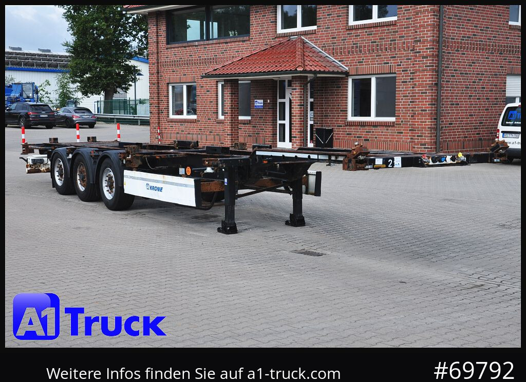 KRONE SDC, Containerchassis, 2x20/30/40 - Konteinerveduk/ Tõstukiga poolhaagis: pilt 1 KRONE SDC, Containerchassis, 2x20/30/40 - Konteinerveduk/ Tõstukiga poolhaagis: pilt 1