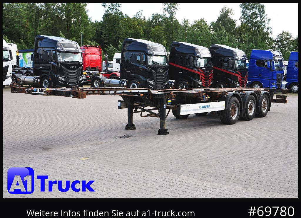 Konteinerveduk/ Tõstukiga poolhaagis KRONE SDC, Containerchassis,  2x20/30/40: pilt 12
