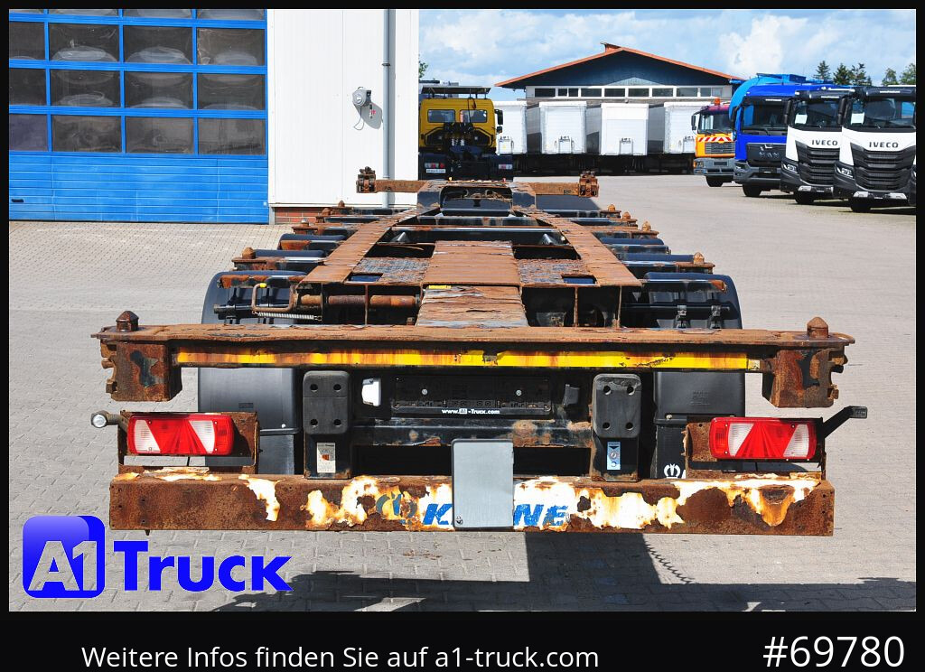 Konteinerveduk/ Tõstukiga poolhaagis KRONE SDC, Containerchassis,  2x20/30/40: pilt 9