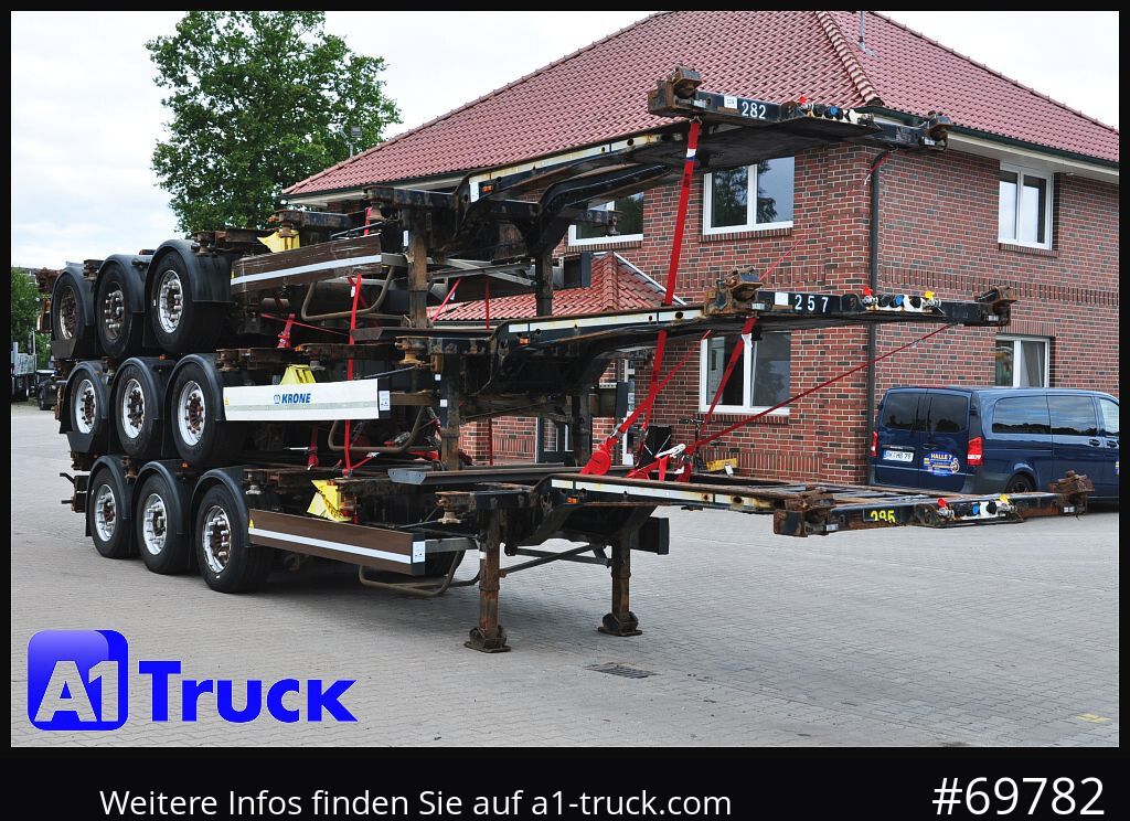 KRONE SDC, Containerchassis, 2x20/30/40 - Konteinerveduk/ Tõstukiga poolhaagis: pilt 1 KRONE SDC, Containerchassis, 2x20/30/40 - Konteinerveduk/ Tõstukiga poolhaagis: pilt 1