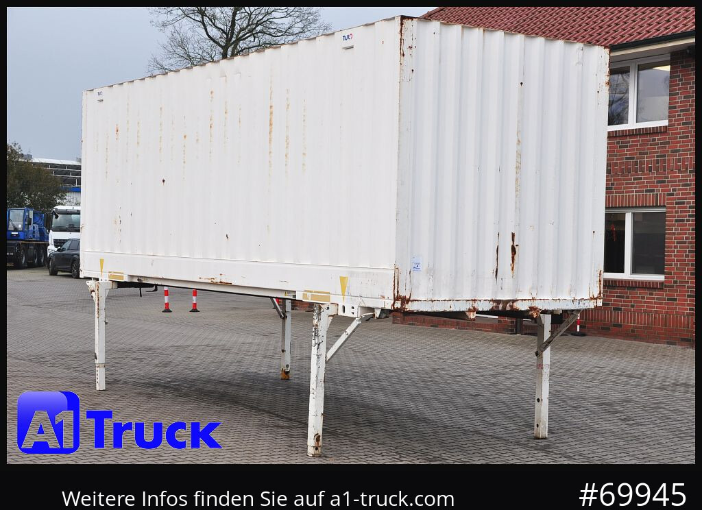 KRONE TULO Wechselbrücke Koffer, Zurrösen innen 2460mm - Asenduskorpus - furgoon: pilt 1 KRONE TULO Wechselbrücke Koffer, Zurrösen innen 2460mm - Asenduskorpus - furgoon: pilt 1