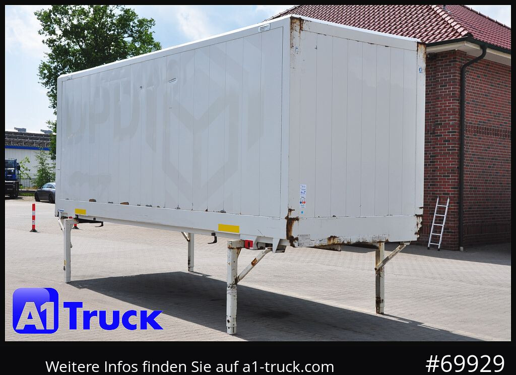 KRONE WB BDF 7,45 Koffer, 2750mm innen, 20 x vorhanden - Asenduskorpus - furgoon: pilt 1 KRONE WB BDF 7,45 Koffer, 2750mm innen, 20 x vorhanden - Asenduskorpus - furgoon: pilt 1