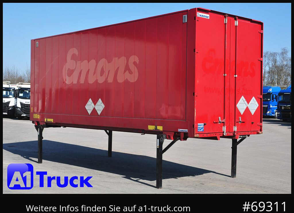 Asenduskorpus - furgoon KRONE WB BDF 7,45 Koffer,  2770mm innen, beschädigt: pilt 13