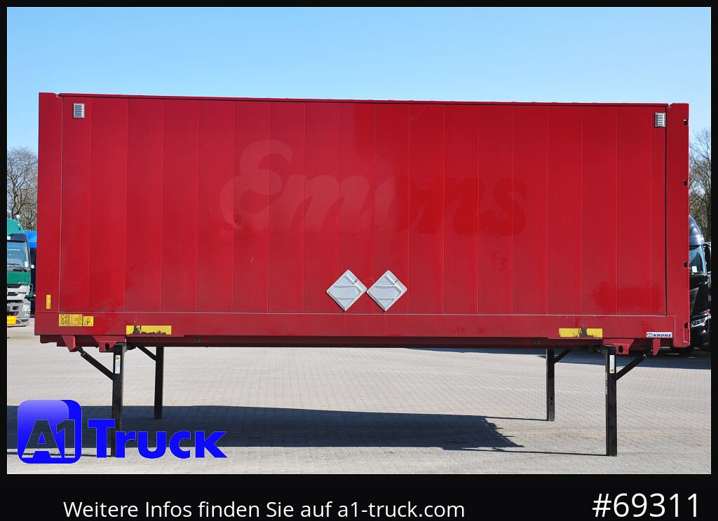 Asenduskorpus - furgoon KRONE WB BDF 7,45 Koffer,  2770mm innen, beschädigt: pilt 14