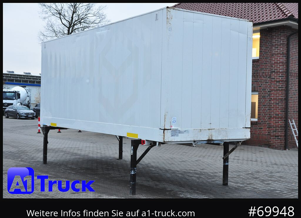 KRONE WB BDF 7,45 Koffer, 2800mm innen, Zurrösen - Asenduskorpus - furgoon: pilt 1 KRONE WB BDF 7,45 Koffer, 2800mm innen, Zurrösen - Asenduskorpus - furgoon: pilt 1