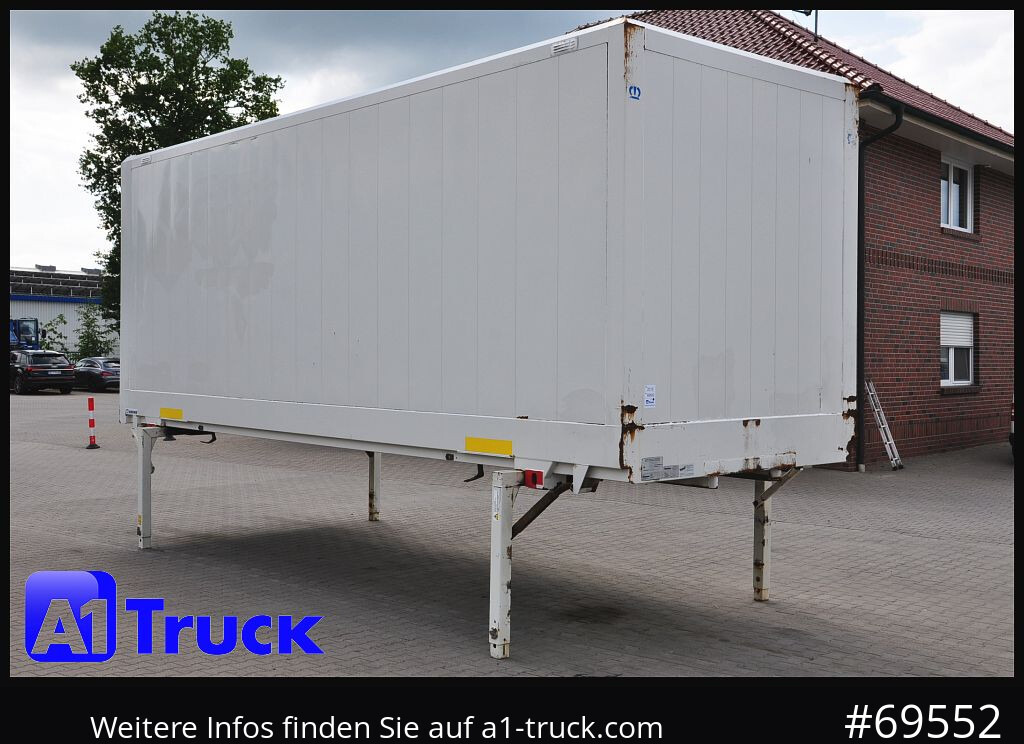 KRONE Wechselbrücke BDF 7,45 Koffer, 2750mm h. 20 x vorhanden - Asenduskorpus - furgoon: pilt 1 KRONE Wechselbrücke BDF 7,45 Koffer, 2750mm h. 20 x vorhanden - Asenduskorpus - furgoon: pilt 1