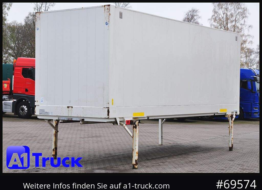 KRONE Wechselbrücke BDF 7,45 Koffer, Textil 2750mm innen, 20 x vorhanden - Asenduskorpus - furgoon: pilt 2 KRONE Wechselbrücke BDF 7,45 Koffer, Textil 2750mm innen, 20 x vorhanden - Asenduskorpus - furgoon: pilt 2