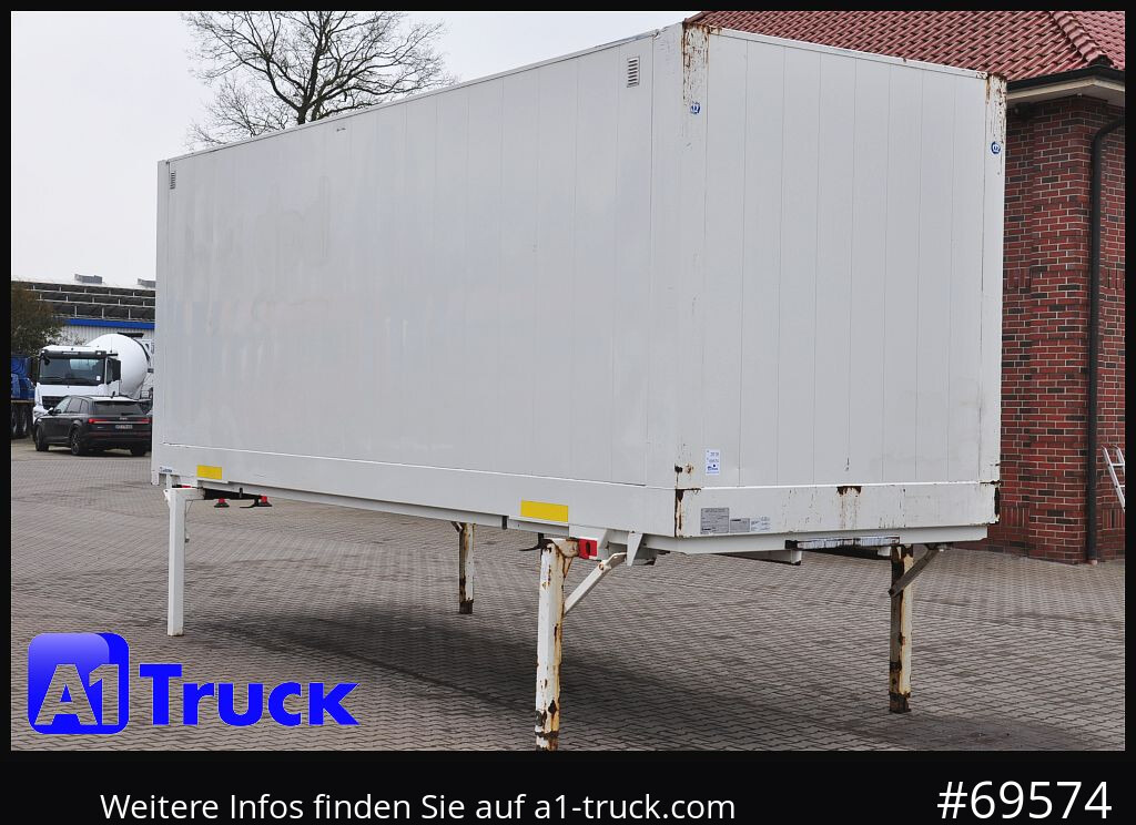 KRONE Wechselbrücke BDF 7,45 Koffer, Textil 2750mm innen, 20 x vorhanden - Asenduskorpus - furgoon: pilt 1 KRONE Wechselbrücke BDF 7,45 Koffer, Textil 2750mm innen, 20 x vorhanden - Asenduskorpus - furgoon: pilt 1