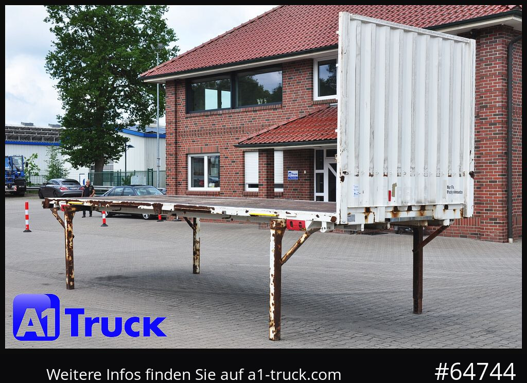 KRONE Wechselbrücke, Plattform, Plateau, 7,45 - Madelkasti: pilt 1 KRONE Wechselbrücke, Plattform, Plateau, 7,45 - Madelkasti: pilt 1