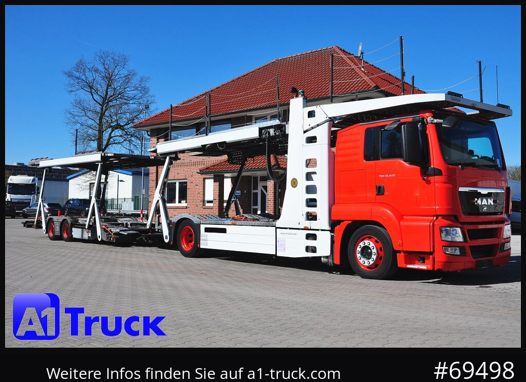 MAN 18.400 TGX, Autotransporter Kässbohrer, - Treilerveoauto: pilt 1 MAN 18.400 TGX, Autotransporter Kässbohrer, - Treilerveoauto: pilt 1
