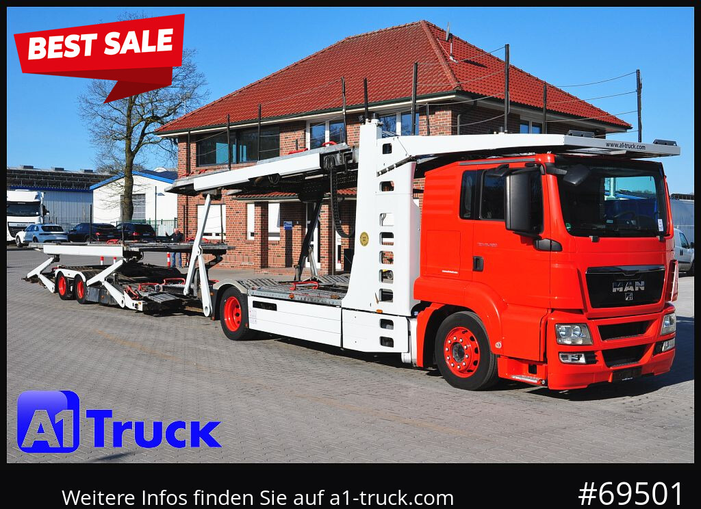 MAN 18.400 TGX, Autotransporter Kässbohrer, - Treilerveoauto: pilt 1 MAN 18.400 TGX, Autotransporter Kässbohrer, - Treilerveoauto: pilt 1