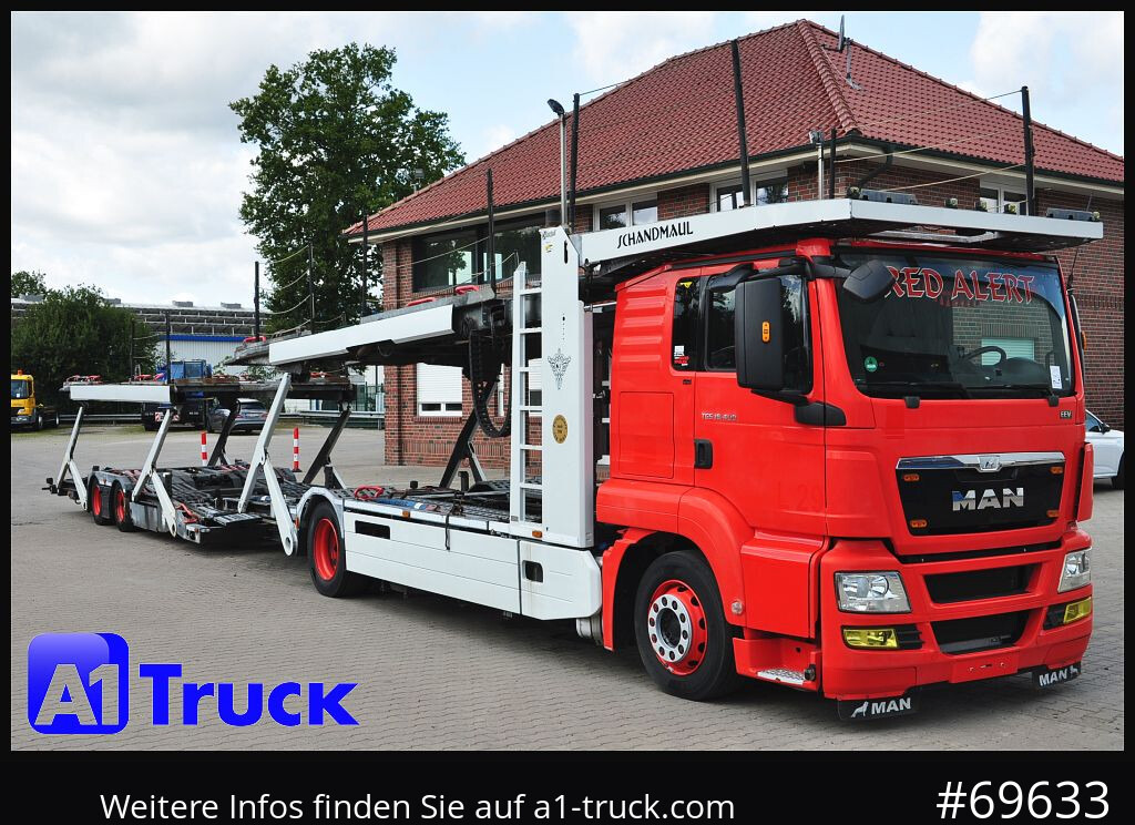 MAN 18.400 TGX, Autotransporter Kässbohrer, - Treilerveoauto: pilt 1 MAN 18.400 TGX, Autotransporter Kässbohrer, - Treilerveoauto: pilt 1