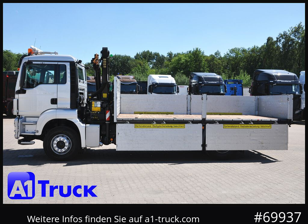 MAN TGS 18,400 LL, PK12.502 Funk, - Kraanaga veoauto, Madelveok/ Platvormveok: pilt 3 MAN TGS 18,400 LL, PK12.502 Funk, - Kraanaga veoauto, Madelveok/ Platvormveok: pilt 3