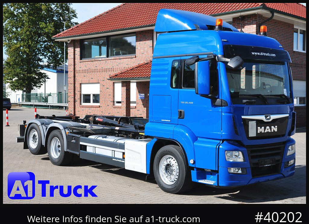 MAN TGS 26.460 BL, Hiab Multilift, Lenkachse, 213.936km - Konkstõstukiga veoauto: pilt 1 MAN TGS 26.460 BL, Hiab Multilift, Lenkachse, 213.936km - Konkstõstukiga veoauto: pilt 1