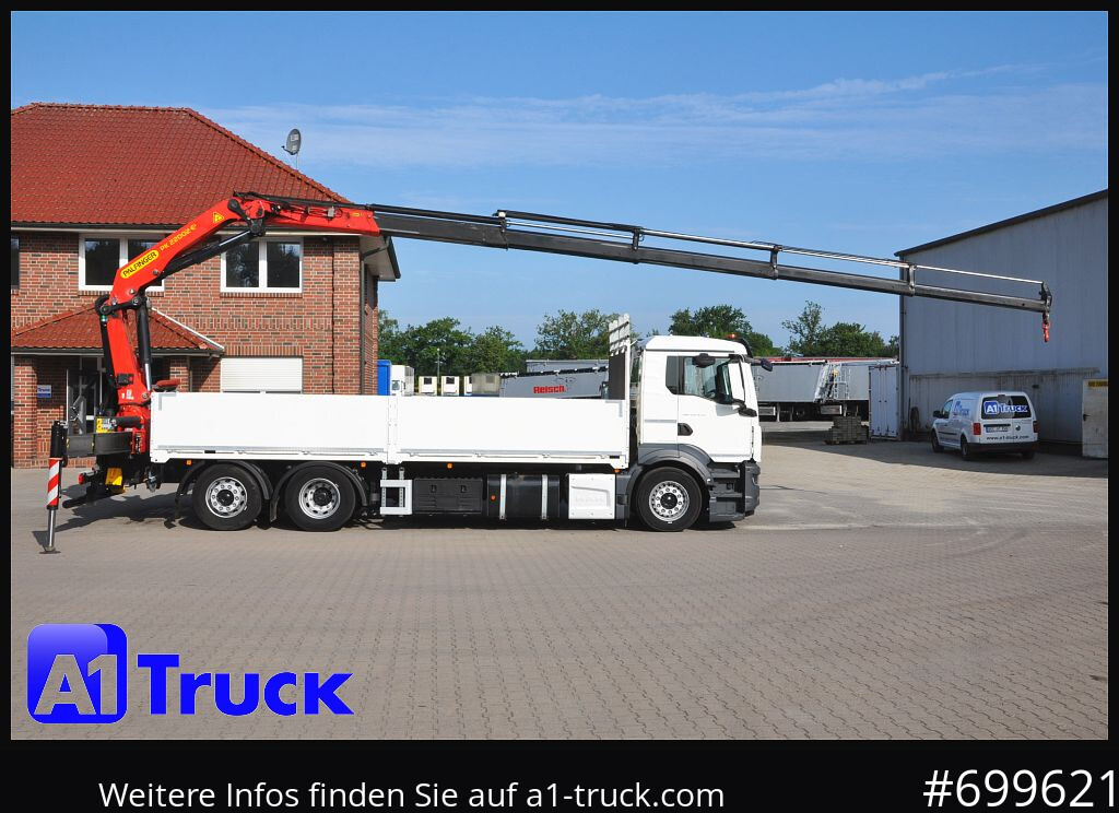 MAN TGS 26.470, Kran PK22.002, 15m, - Madelveok/ Platvormveok, Kraanaga veoauto: pilt 1 MAN TGS 26.470, Kran PK22.002, 15m, - Madelveok/ Platvormveok, Kraanaga veoauto: pilt 1