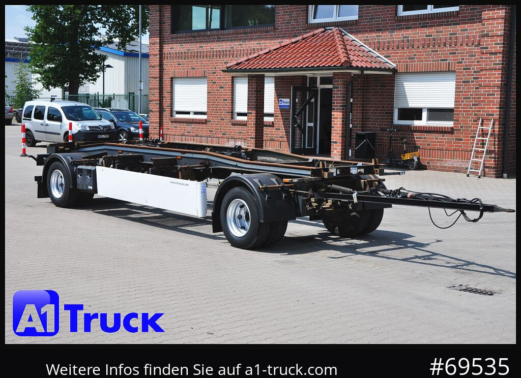 MEILLER HKM G 18 SZL BPW, Schlitten, Abrollanhänger - Multilift/ Liftdumper haagis: pilt 1 MEILLER HKM G 18 SZL BPW, Schlitten, Abrollanhänger - Multilift/ Liftdumper haagis: pilt 1