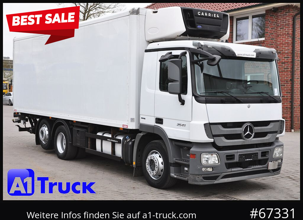 MERCEDES-BENZ Actros 2541 2544 Carrier 950 Bär LBW 2t. - Külmutiga veoauto: pilt 1 MERCEDES-BENZ Actros 2541 2544 Carrier 950 Bär LBW 2t. - Külmutiga veoauto: pilt 1