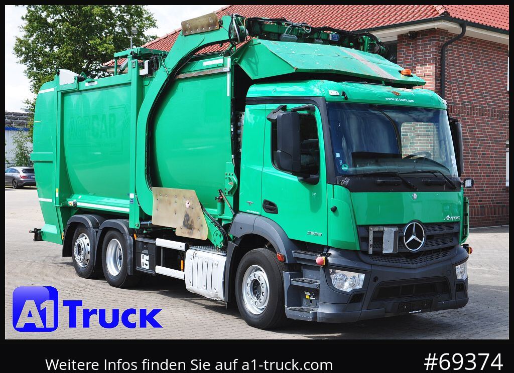 MERCEDES-BENZ Antos 2533, HS Millenium XXL37 Überkopflader, - Prügiauto: pilt 1 MERCEDES-BENZ Antos 2533, HS Millenium XXL37 Überkopflader, - Prügiauto: pilt 1