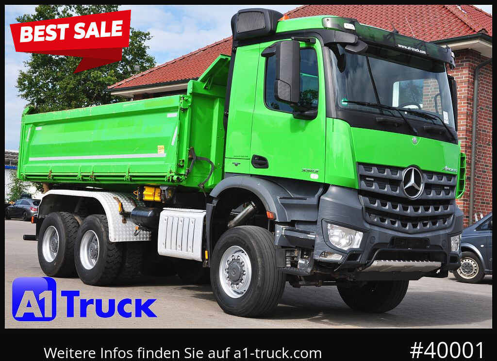 MERCEDES-BENZ Arcos 3342 BB, 6X6 Meiller Bordmatik - Kallurauto: pilt 1 MERCEDES-BENZ Arcos 3342 BB, 6X6 Meiller Bordmatik - Kallurauto: pilt 1
