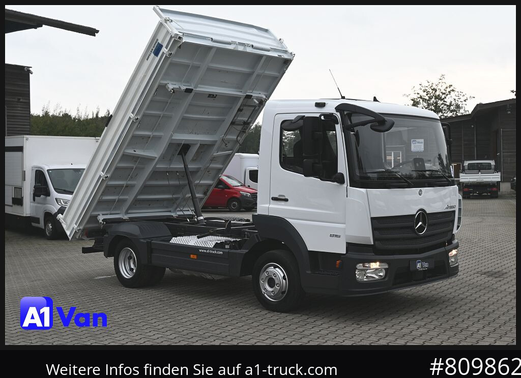 MERCEDES-BENZ Atego 816 Kipper, Ahk,Klima, Meiller, 3-Sitzer - Kallurauto: pilt 1 MERCEDES-BENZ Atego 816 Kipper, Ahk,Klima, Meiller, 3-Sitzer - Kallurauto: pilt 1
