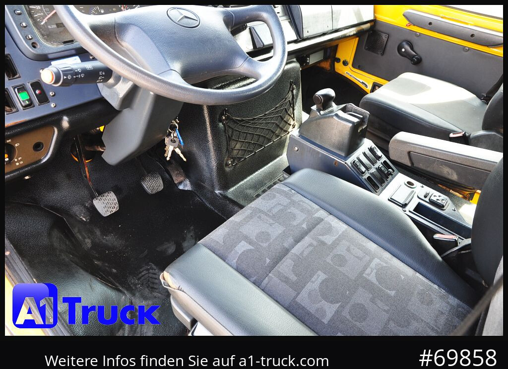 MERCEDES-BENZ Unimog U 5000 437/45 Kran Doka 6 Sitze - Kraanaga veoauto: pilt 4 MERCEDES-BENZ Unimog U 5000 437/45 Kran Doka 6 Sitze - Kraanaga veoauto: pilt 4