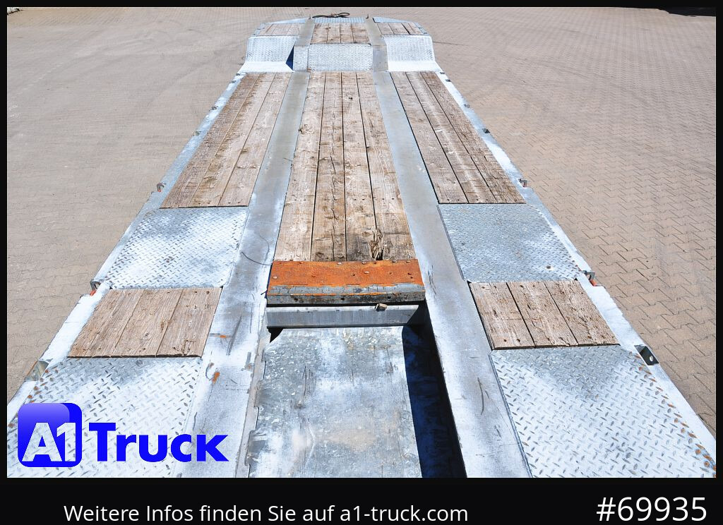 MUELLER-MITTELTAL T4 Profi, 4 achs Tieflader, hydr. Rampen, - Madal platvorm järelhaagis: pilt 3 MUELLER-MITTELTAL T4 Profi, 4 achs Tieflader, hydr. Rampen, - Madal platvorm järelhaagis: pilt 3