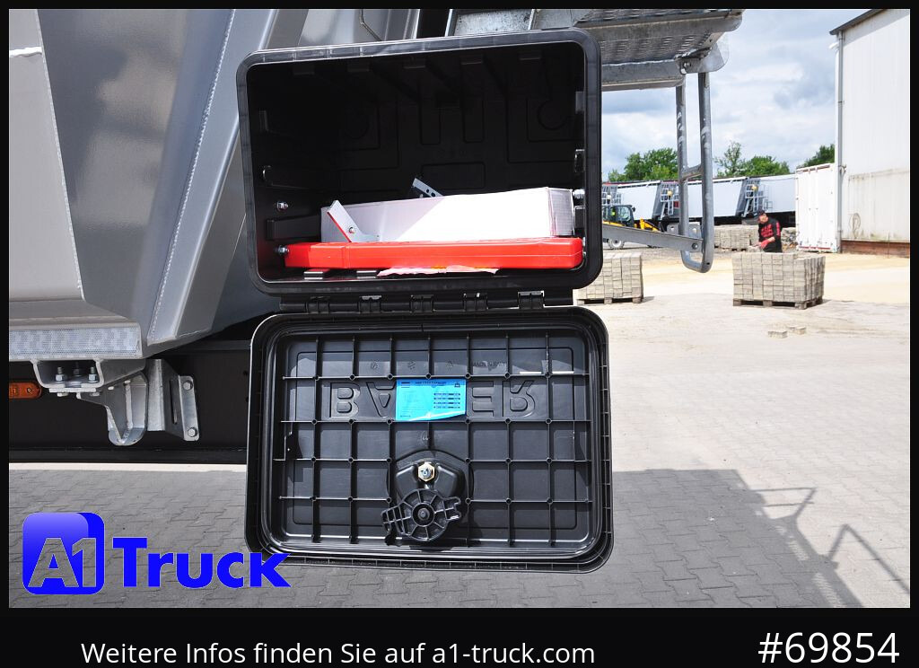 REISCH Mega 28m³ Lift Stahl SAF Hardox - Kallur-poolhaagis: pilt 3 REISCH Mega 28m³ Lift Stahl SAF Hardox - Kallur-poolhaagis: pilt 3