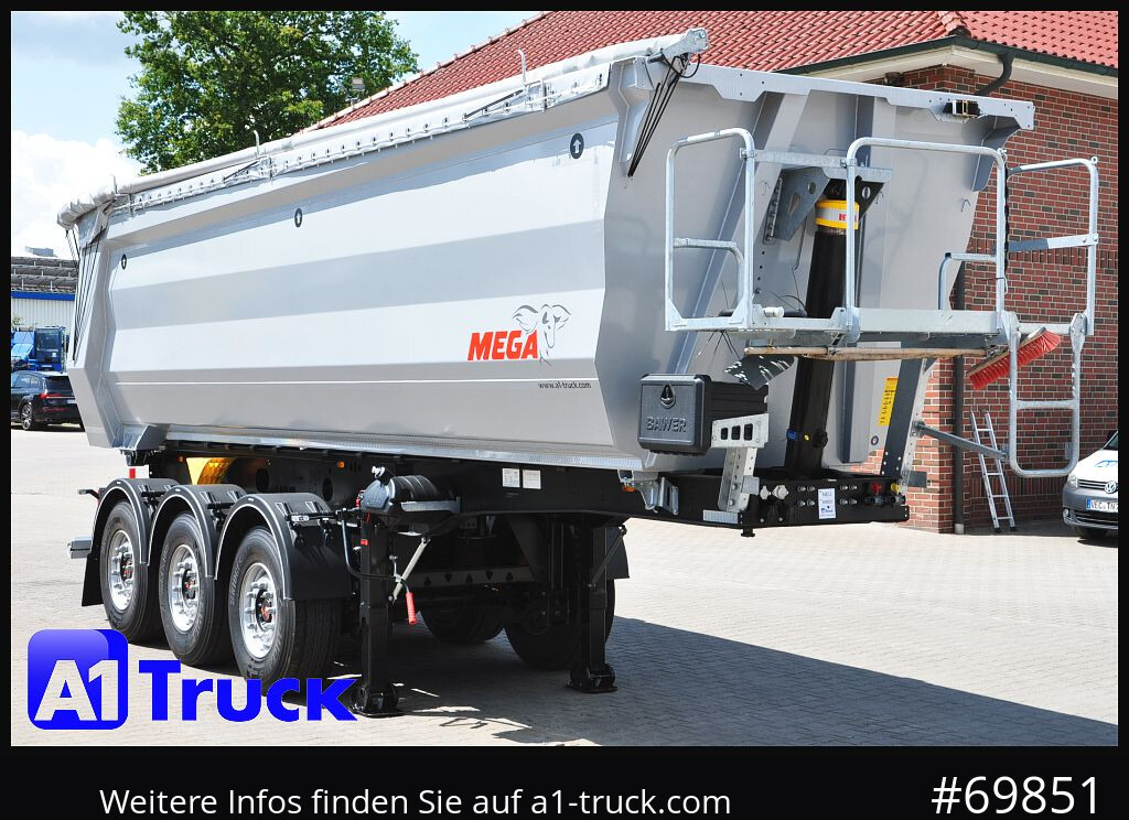 REISCH Mega 28m³ Lift Stahl SAF Hardox - Kallur-poolhaagis: pilt 1 REISCH Mega 28m³ Lift Stahl SAF Hardox - Kallur-poolhaagis: pilt 1
