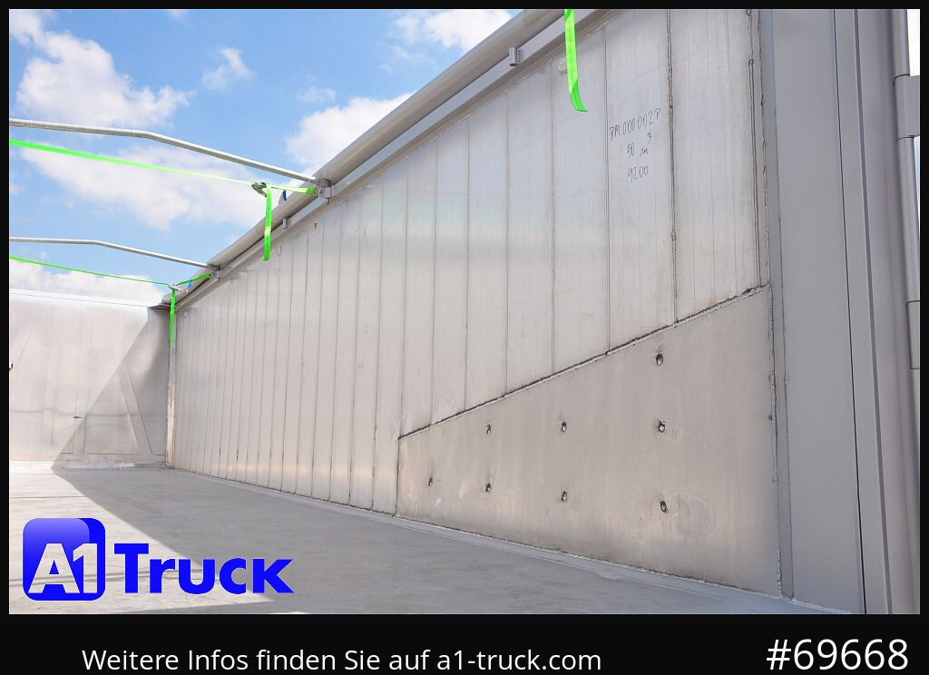 REISCH RHKS, Alu-Kippmulde 50m³, NEU Kombitüren, Alufelgen, Liftachse, - Kallur-poolhaagis: pilt 3 REISCH RHKS, Alu-Kippmulde 50m³, NEU Kombitüren, Alufelgen, Liftachse, - Kallur-poolhaagis: pilt 3