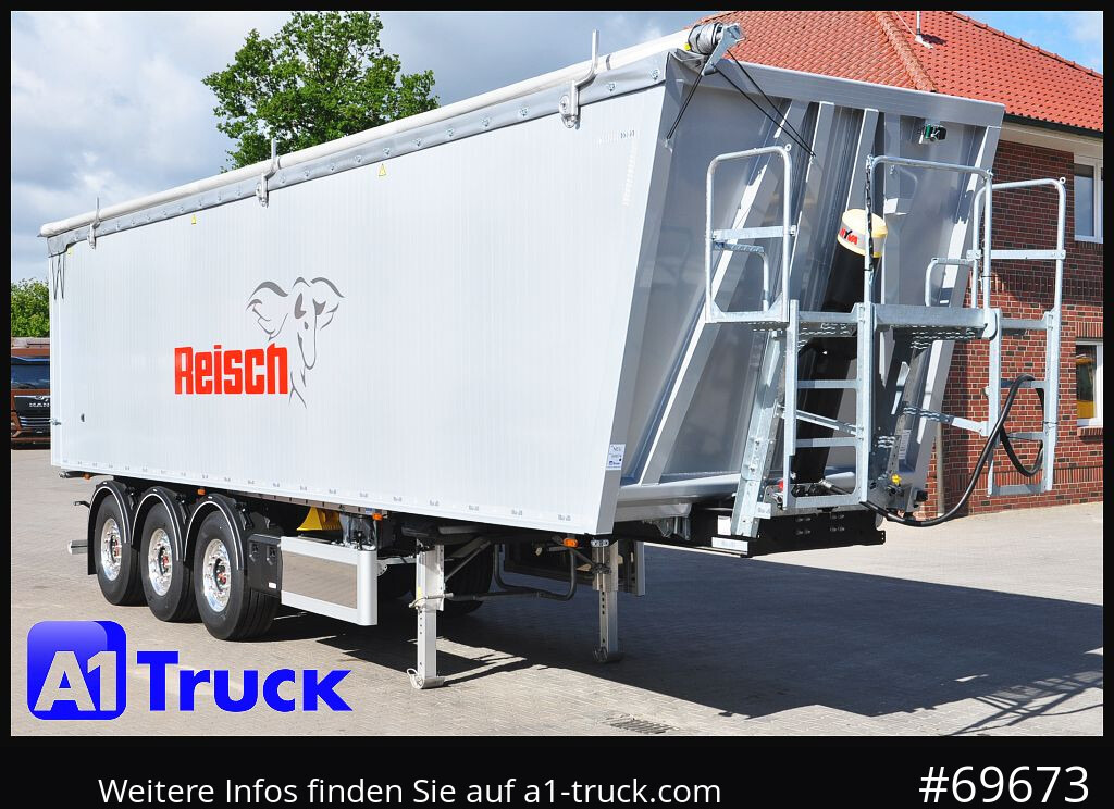REISCH RHKS, Alu-Kippmulde 54m³, Kombitüren, Alufelgen, Liftachse, - Kallur-poolhaagis: pilt 1 REISCH RHKS, Alu-Kippmulde 54m³, Kombitüren, Alufelgen, Liftachse, - Kallur-poolhaagis: pilt 1