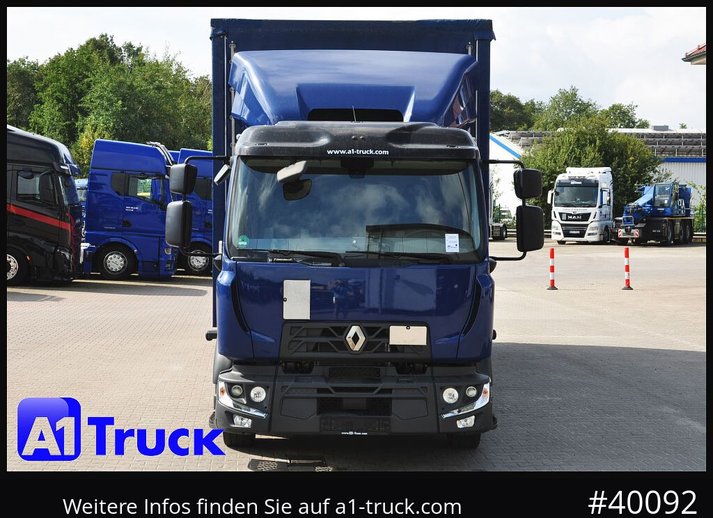 RENAULT D 240, 4x2, Ladebordwand, LBW, guter Zustand - Tent veoauto: pilt 3 RENAULT D 240, 4x2, Ladebordwand, LBW, guter Zustand - Tent veoauto: pilt 3