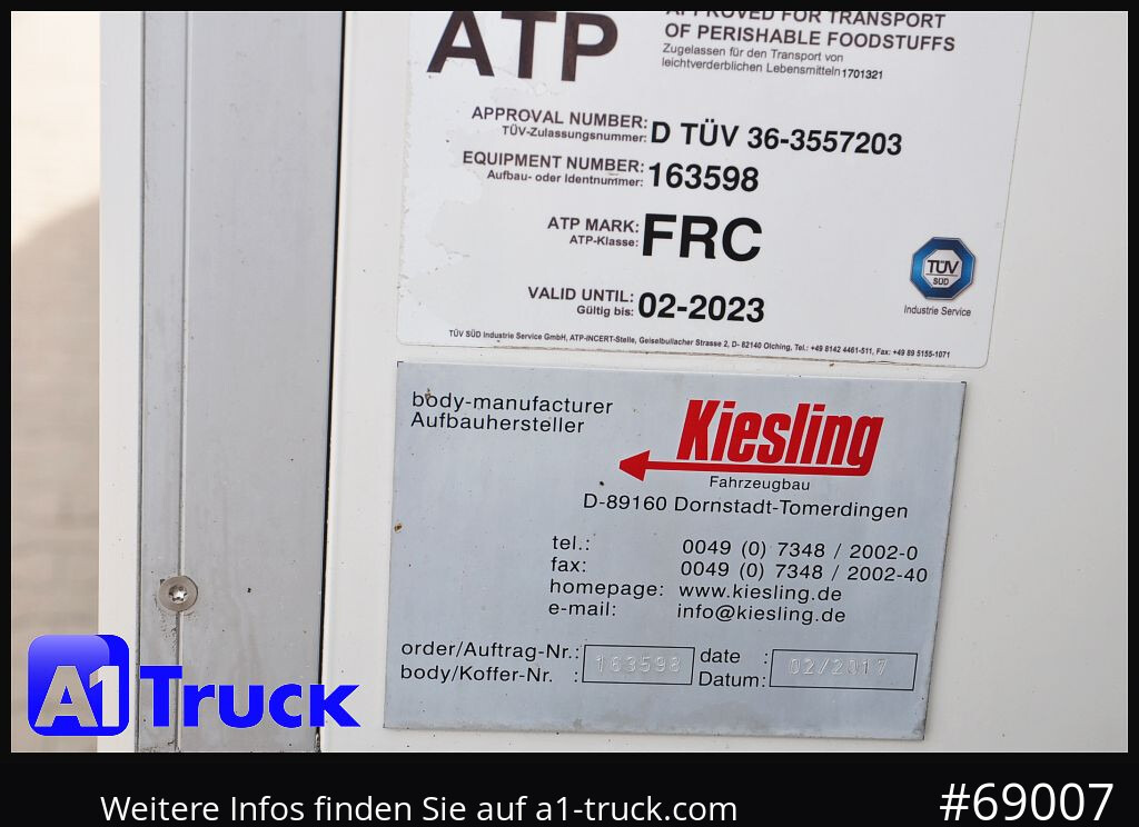 RENAULT D16- 280 Klima, TK 1000 R LBW+Türen - Külmutiga veoauto: pilt 4 RENAULT D16- 280 Klima, TK 1000 R LBW+Türen - Külmutiga veoauto: pilt 4