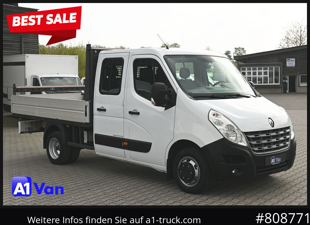 RENAULT Master Pritsche Doka, AHK 3,5Tonnen , Klima, Luftfederung - Madelauto: pilt 1 RENAULT Master Pritsche Doka, AHK 3,5Tonnen , Klima, Luftfederung - Madelauto: pilt 1