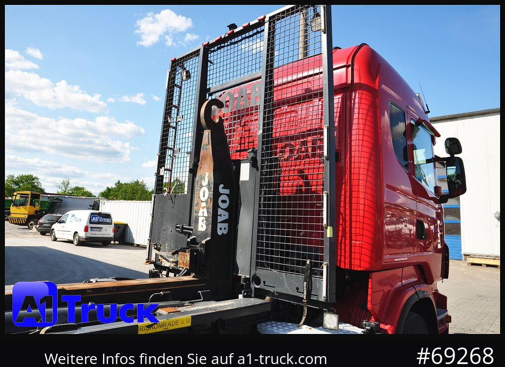 SCANIA R480, Abrollkipper Joab, 8x4, Lift-Lenkachse, - Konkstõstukiga veoauto: pilt 4 SCANIA R480, Abrollkipper Joab, 8x4, Lift-Lenkachse, - Konkstõstukiga veoauto: pilt 4