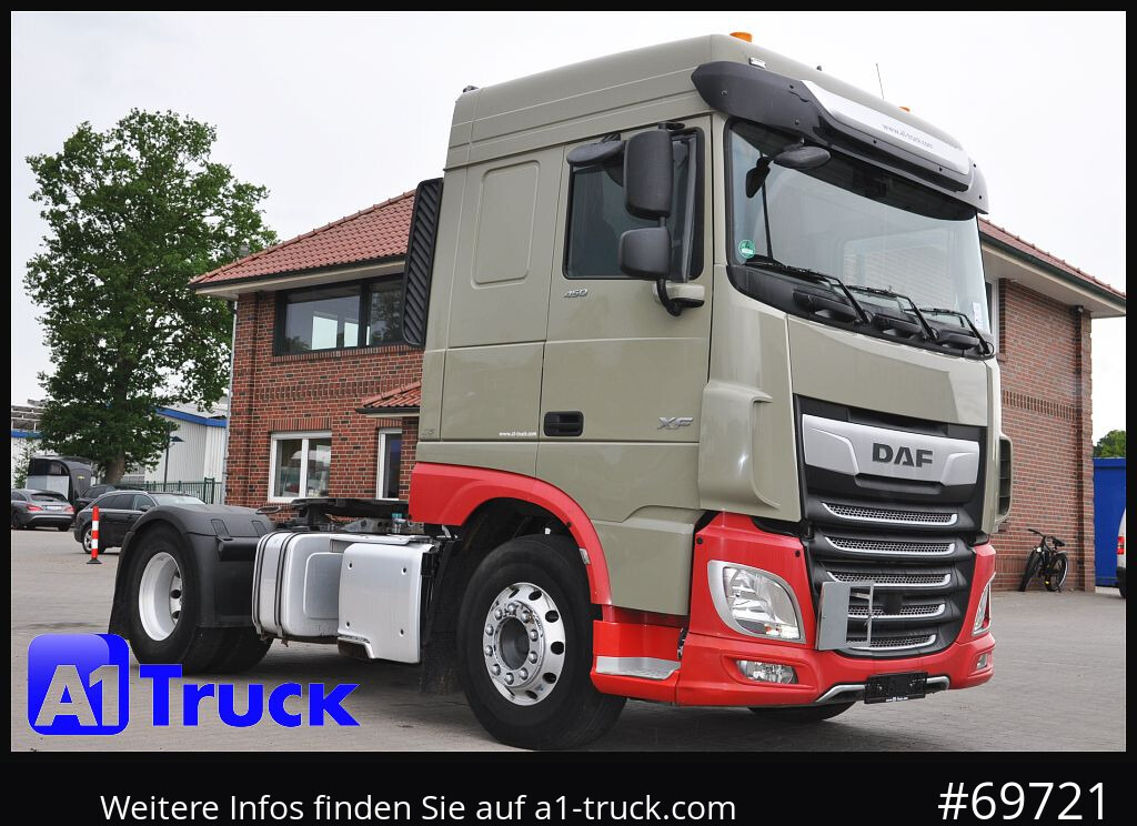 DAF XF 450 FT, Standklima, Hydraulik, - Sadulveok: pilt 1 DAF XF 450 FT, Standklima, Hydraulik, - Sadulveok: pilt 1