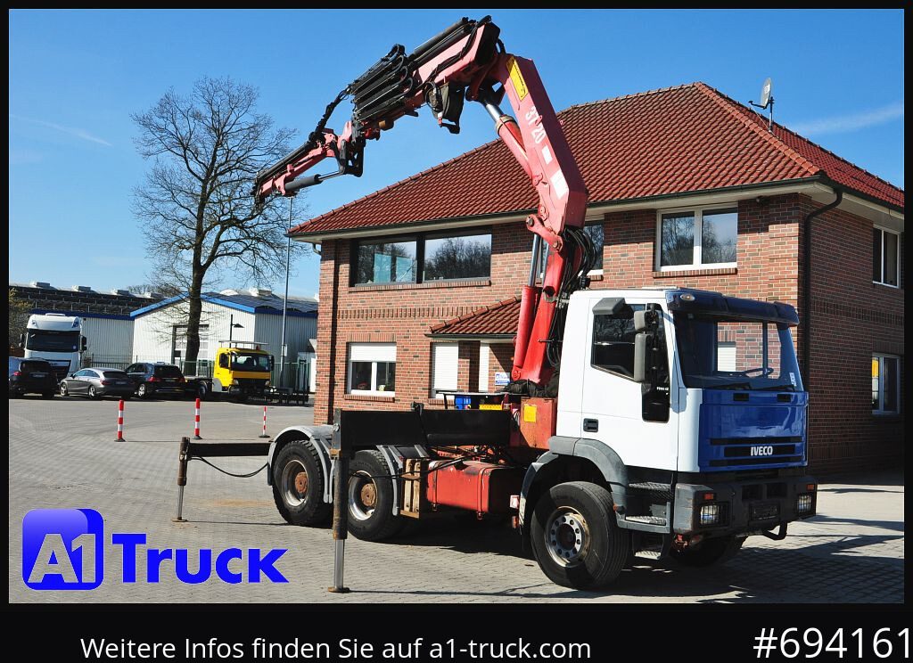 IVECO-MAGIRUS 420 6x4, HMF3722 Jib Funk Seilwinde, - Sadulveok: pilt 1 IVECO-MAGIRUS 420 6x4, HMF3722 Jib Funk Seilwinde, - Sadulveok: pilt 1