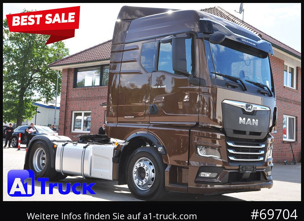 MAN TGX 18,480 BLS Intarder Standklima, Soundsysem - Sadulveok: pilt 1 MAN TGX 18,480 BLS Intarder Standklima, Soundsysem - Sadulveok: pilt 1
