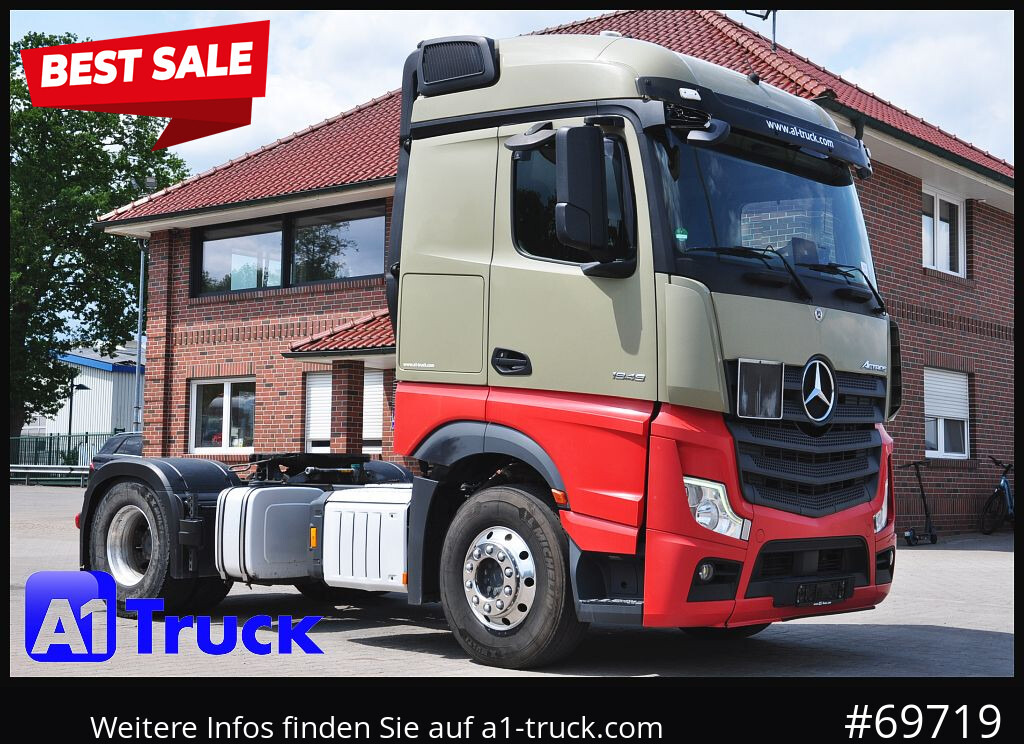 MERCEDES-BENZ Actros 1846 BL Alu, Navi, Kipphydraulik, - Sadulveok: pilt 1 MERCEDES-BENZ Actros 1846 BL Alu, Navi, Kipphydraulik, - Sadulveok: pilt 1