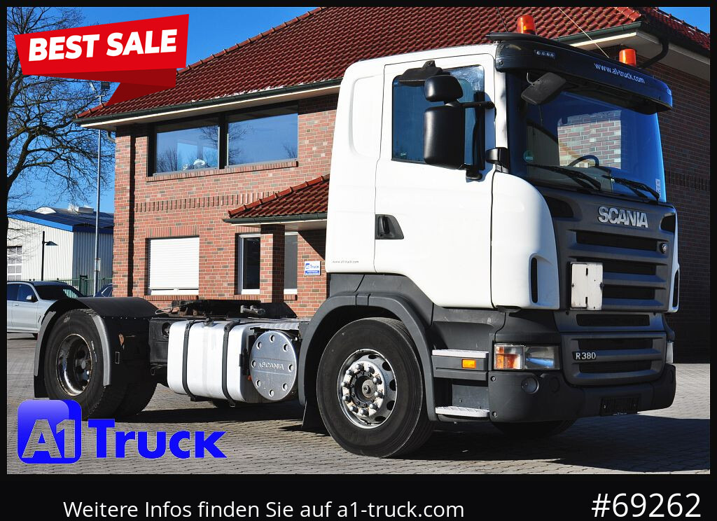 SCANIA R 380 LA 4X2, Euro5, Kipphydraulik, Klima, - Sadulveok: pilt 1 SCANIA R 380 LA 4X2, Euro5, Kipphydraulik, Klima, - Sadulveok: pilt 1